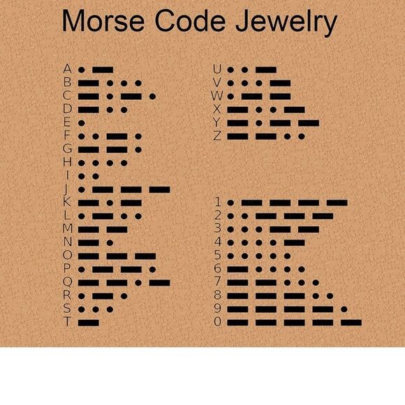 NWT Wool + Pepper Co. Morse Code Bracelet - BREATHE - Picture 4 of 6